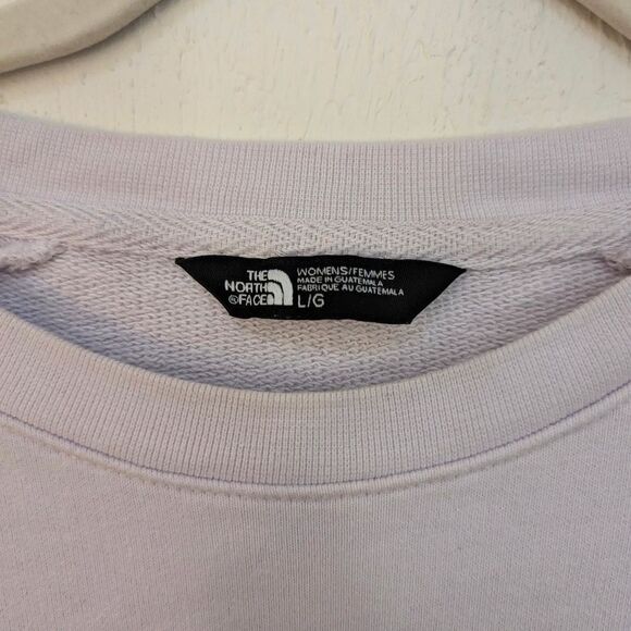 The North Face Womens Large Pink Graphic Crew Neck Sweatshirt - Picture 2 of 5